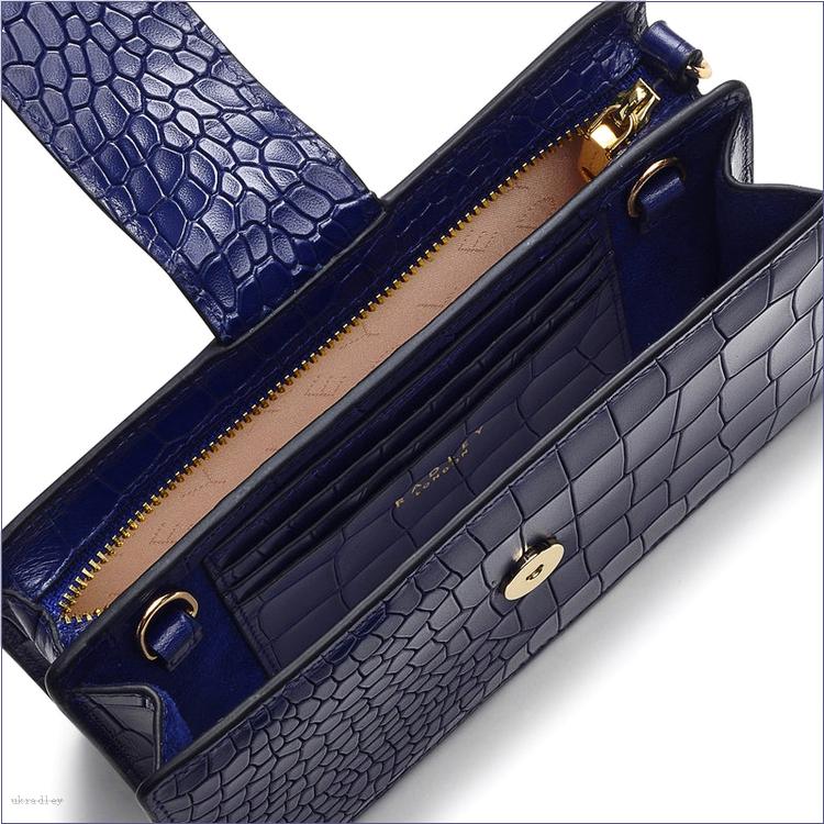  BAGRadleyUK West Mews - Faux Croc, Small Phone Crossbody