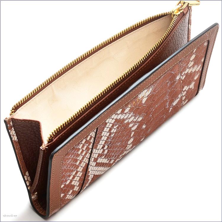  BAGRadleyUK Wood Street 2.0 Faux Snake, Large Bifold Matinee Purse