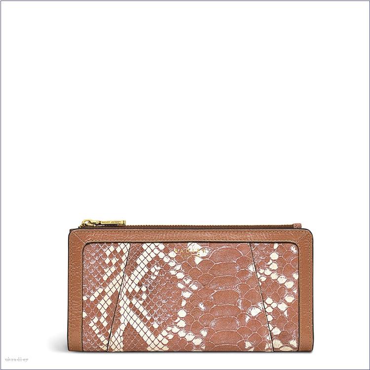  BAGRadleyUK Wood Street 2.0 Faux Snake, Large Bifold Matinee Purse